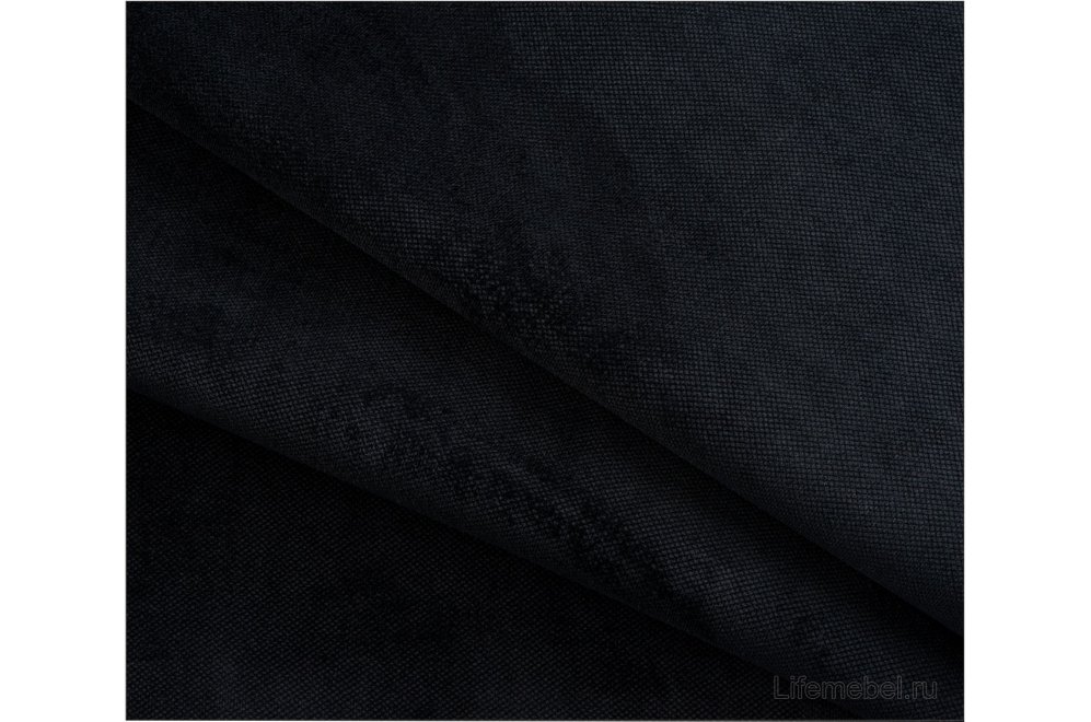 Полутораспальная кровать Verona 140х200 с ПМ черный велюр