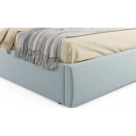 Полутораспальная кровать Verona 140х200 велюр мята пастель