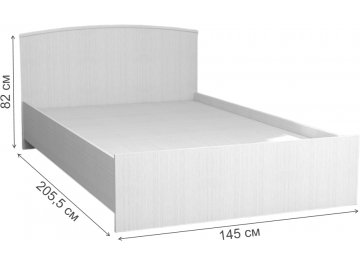 Полутораспальная кровать 32