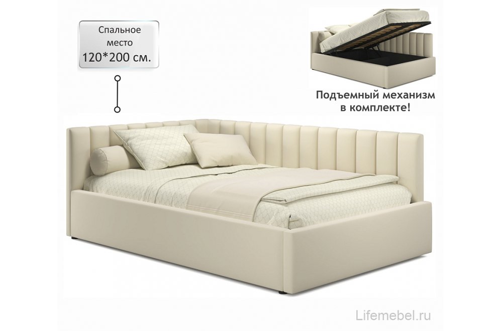 Тахта Венера 120х200 беж