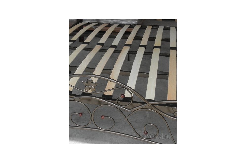 Кровать PS 8834 новое основание с матрасом