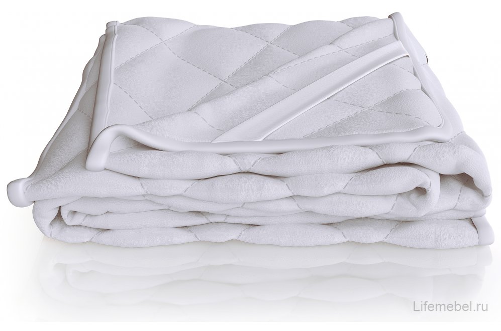 Наматрасник топпер 90х200 белый