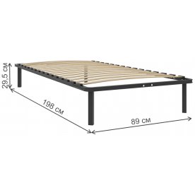 Основание для кровати 90х200 с опорами