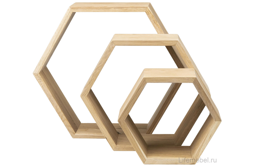 Комплект полок Дуб