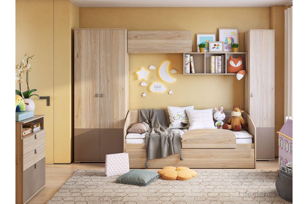 Полка 44 дуб мария навесная