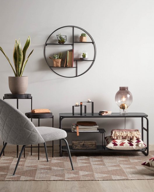 Полка Across черная