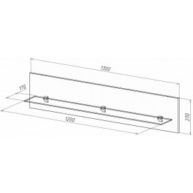 Полка Куба 1710.М4