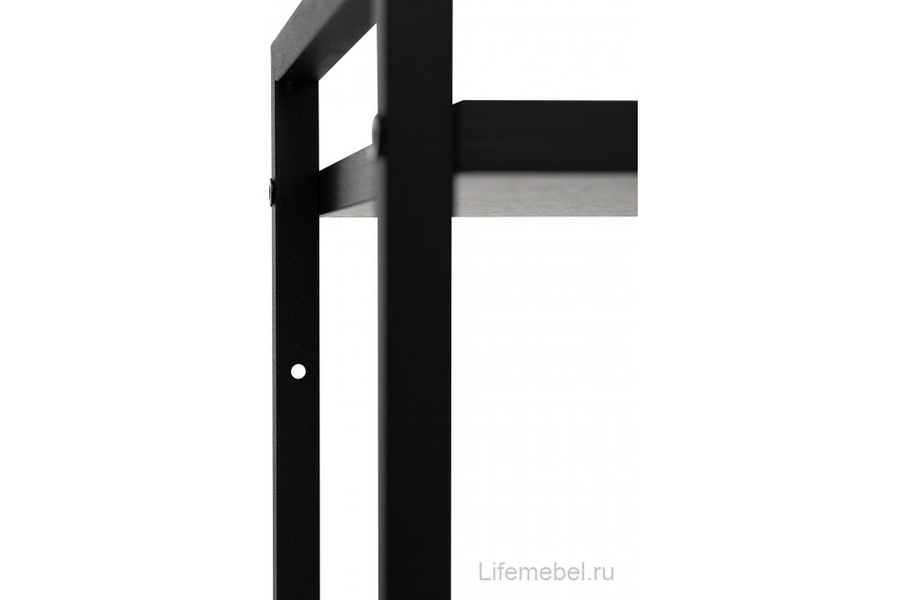 Полка Leset Стилвуд 23 черный