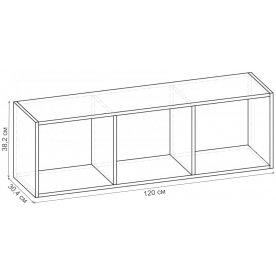 Полка Полка 1200 ПН.010.1200-00