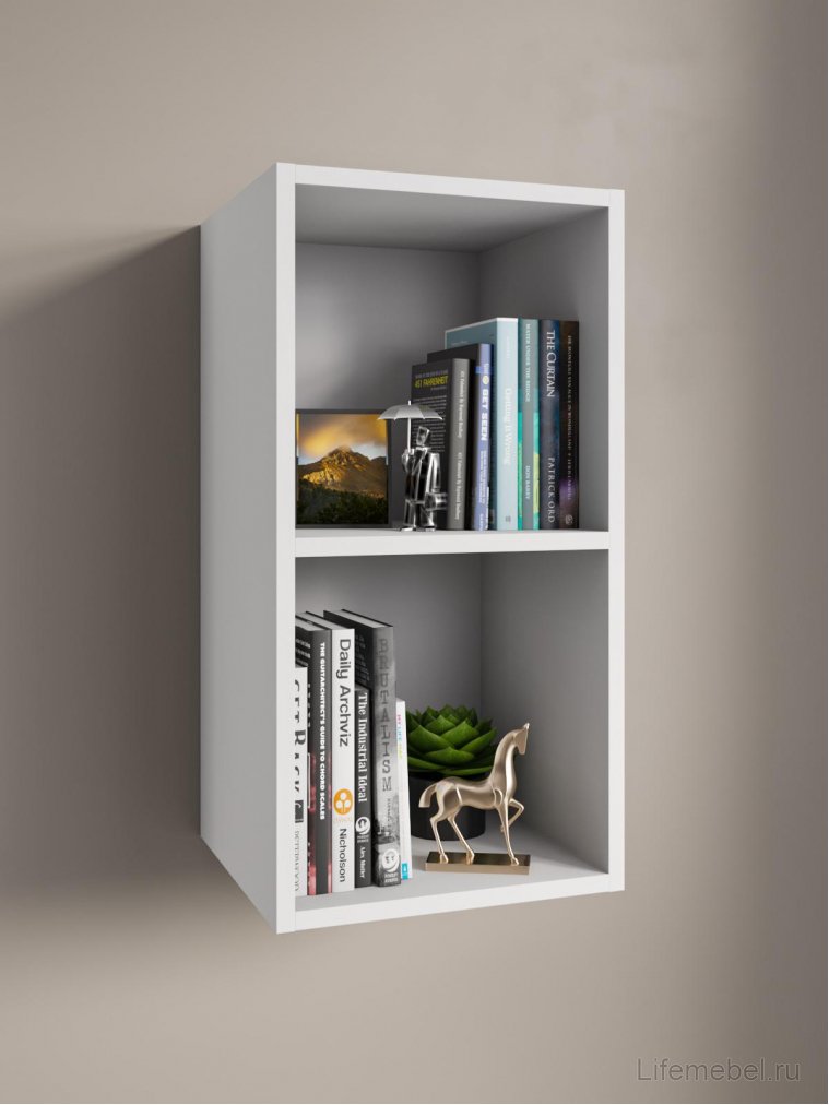 Полка П-01 белый структурный