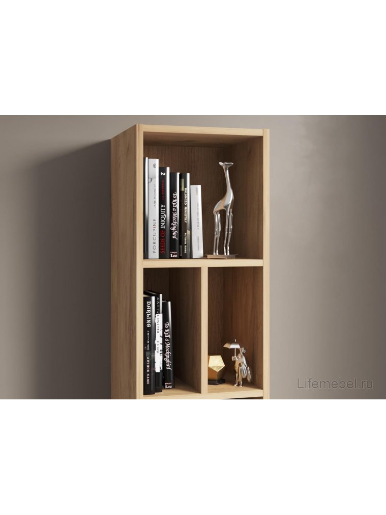 Полка П-02 дуб крафт золотой