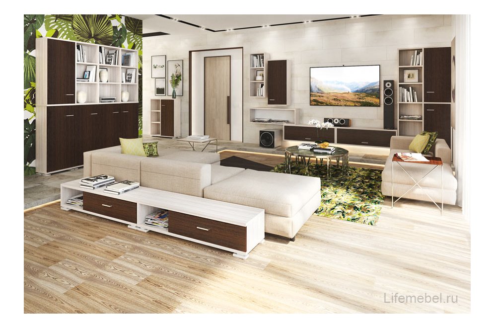 Полка ПК-30 венге / карамель