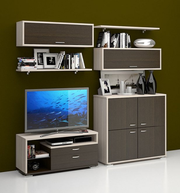 Полка ПК-30 карамель / венге