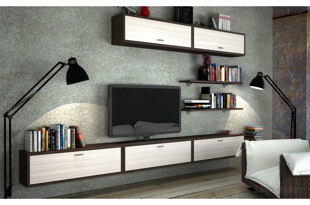 Полка ПК-30 венге / карамель