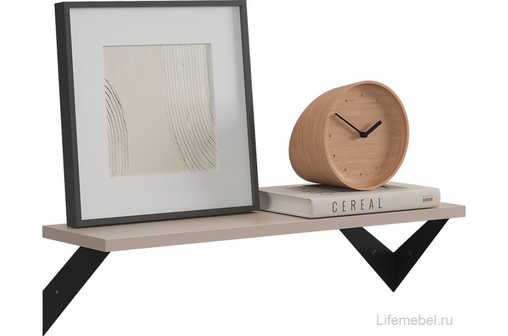 Полка Рич кашемир / черный