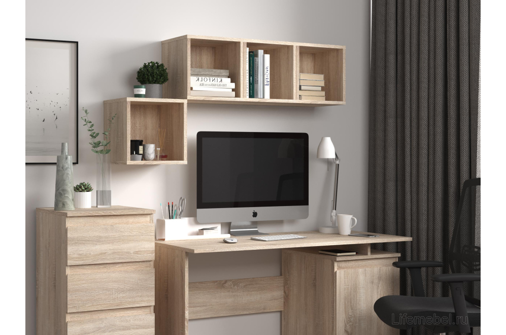 Полка Рунтроп Т-1 дуб сонома