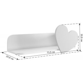 Полка Сердечко