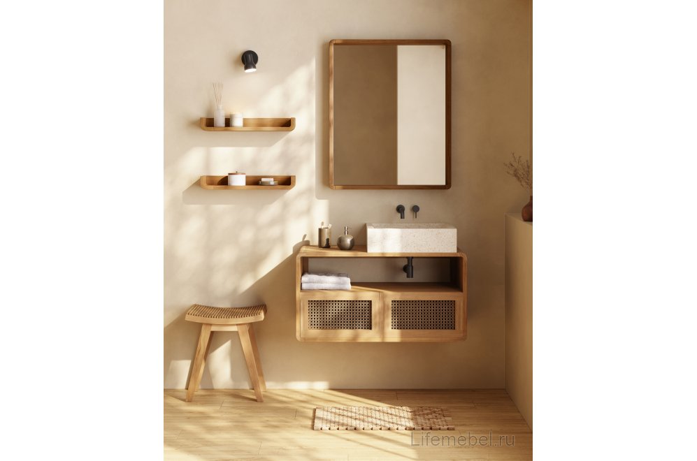 Полка Shamel натуральная