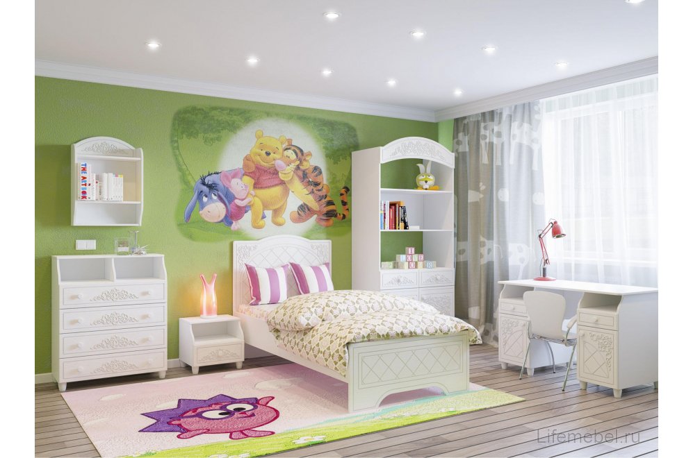 Полка Соня Премиум СО-17К ясень патина