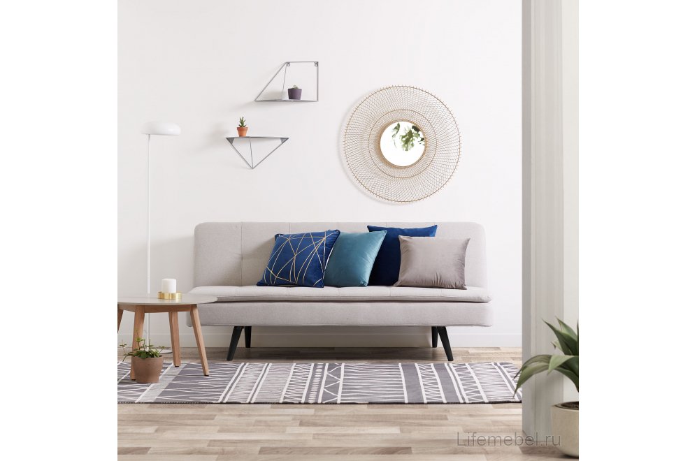 Полка Upp треугольная черная