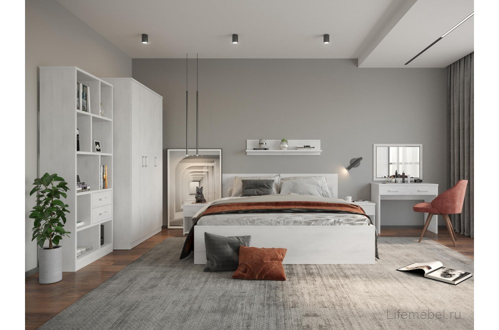 Полка Виктория ВИ-90 северное дерево светлое