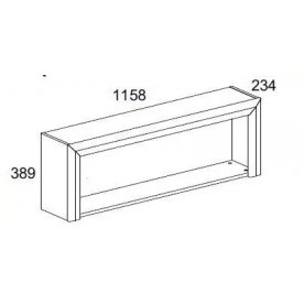 Полка WhiteBlack L