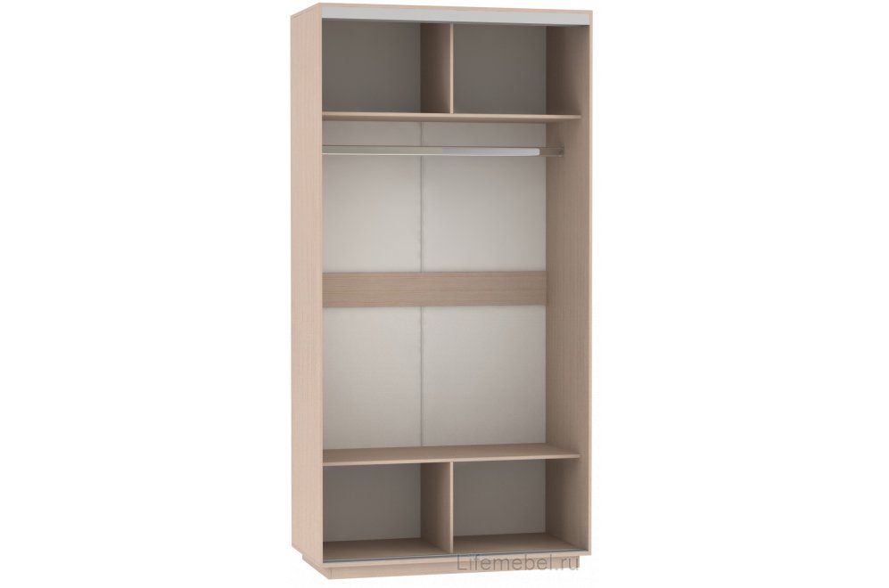 Шкаф-купе Экспресс Хит Фото ФФ Сакура 120 см дуб молочный