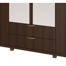 Шкаф четырехдверный Ирис 6 дуб тортона