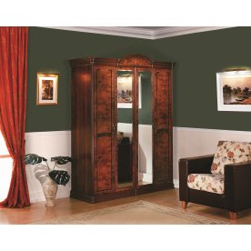 Шкаф четырехдверный Раис с зеркалом