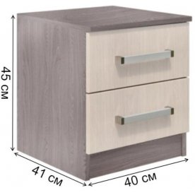 Комплект тумб прикроватных Фиеста
