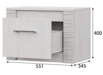 Прикроватная тумба Дельта