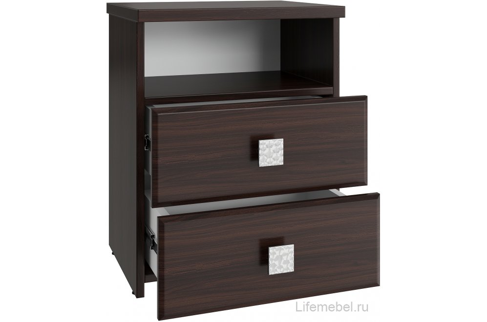 Прикроватная тумба Изабель ИЗ-58К орех темный