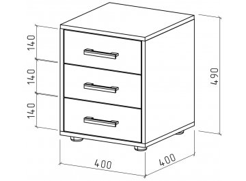 Прикроватная тумба Остин-1
