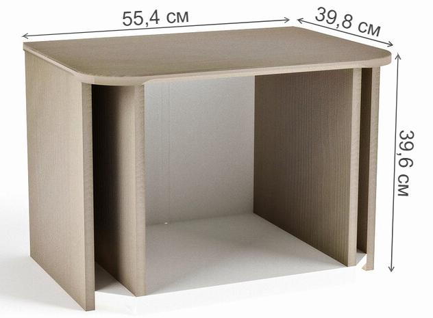 Прикроватная тумба Лацио серый камень