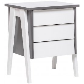 Прикроватная тумба Leset Сканди с тремя ящиками