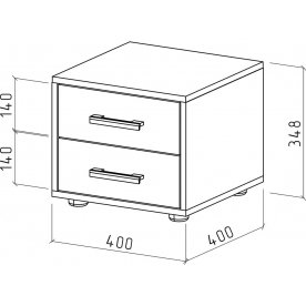 Прикроватная тумба Остин-1