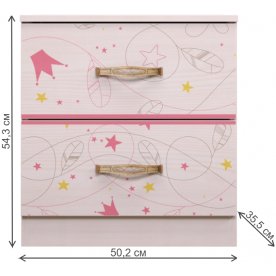 Прикроватная тумба Принцесса 7