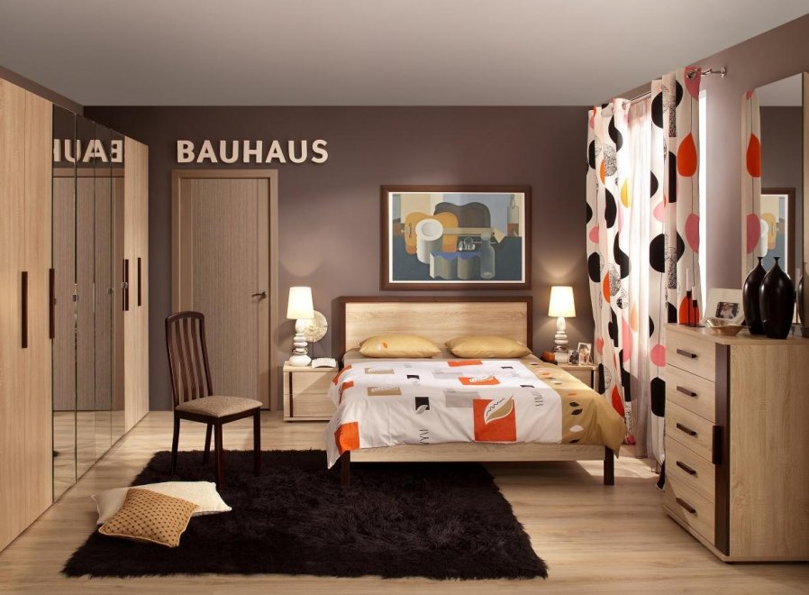 Спальня Баухаус (Bauhaus) (комплектация 2)