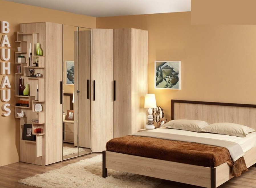 Спальня Баухаус (Bauhaus) (комплектация 3)