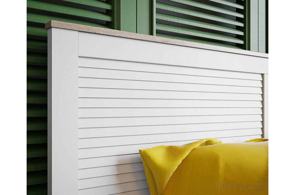 Спальня Ривьера белая (комплектация 2)