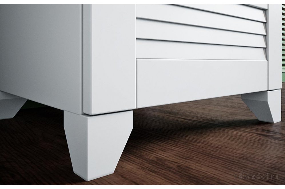 Спальня Ривьера белая (комплектация 2)