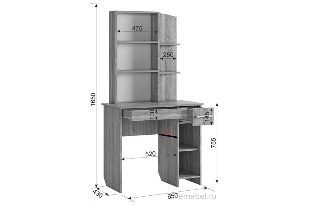 Спальный гарнитур Виктория-1 комплектация 1