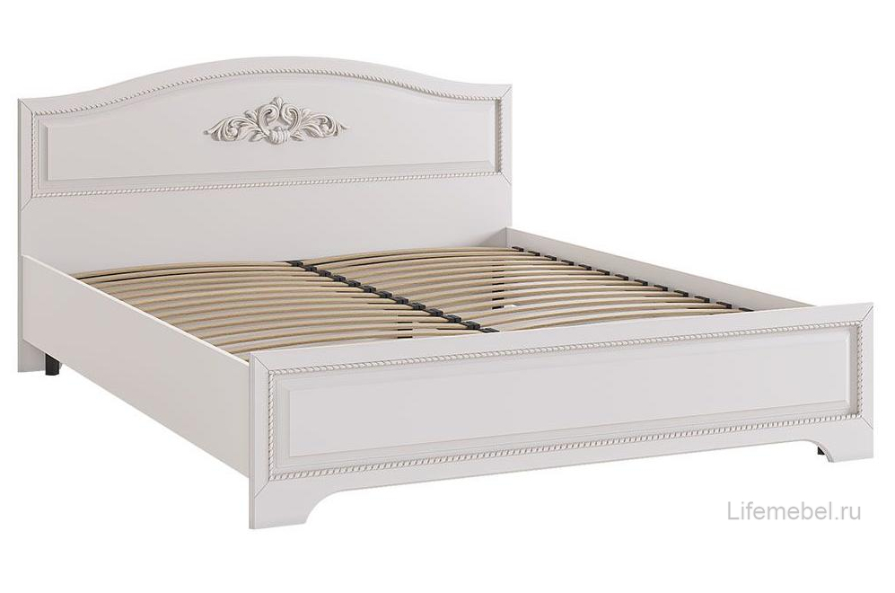 Спальный гарнитур Белла белый/ джелато софт (комплектация 2)