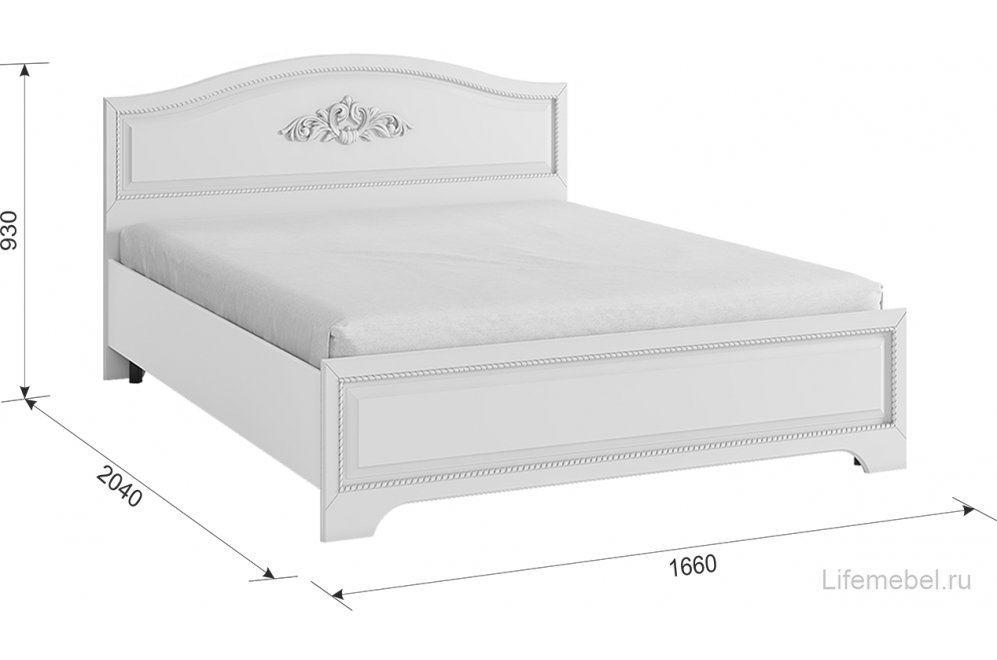 Спальный гарнитур Белла К1 белый