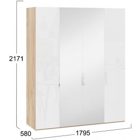 Спальный гарнитур Эмбер ГН-348.000.7 комплектация 7