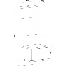 Спальный гарнитур Кения комплектация 2