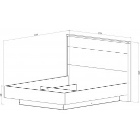 Спальный гарнитур Кения комплектация 5