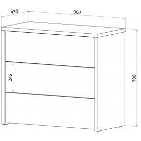 Спальный гарнитур Кения комплектация 5