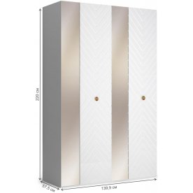 Спальный гарнитур Криона комплектация 3