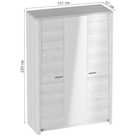 Спальный гарнитур Мальта комплектация 1